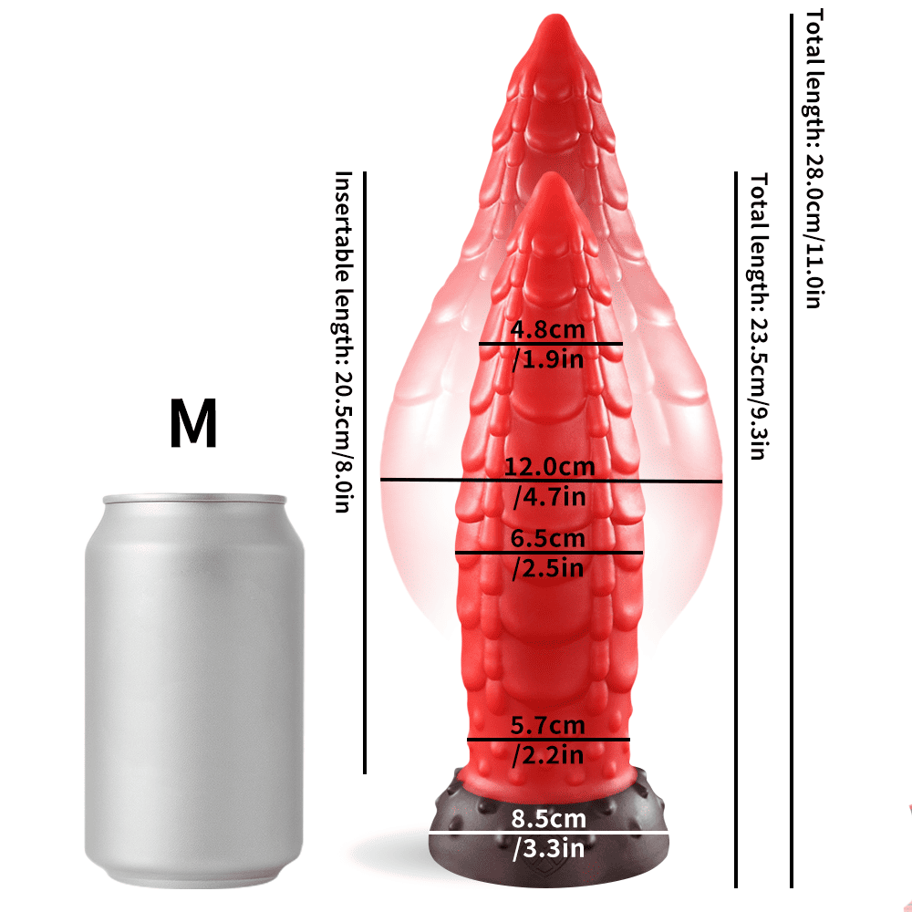 Xomiy-Spire-Drake-Inflatable-Anal-Plug-Silicone-Huge-Butt-Plug