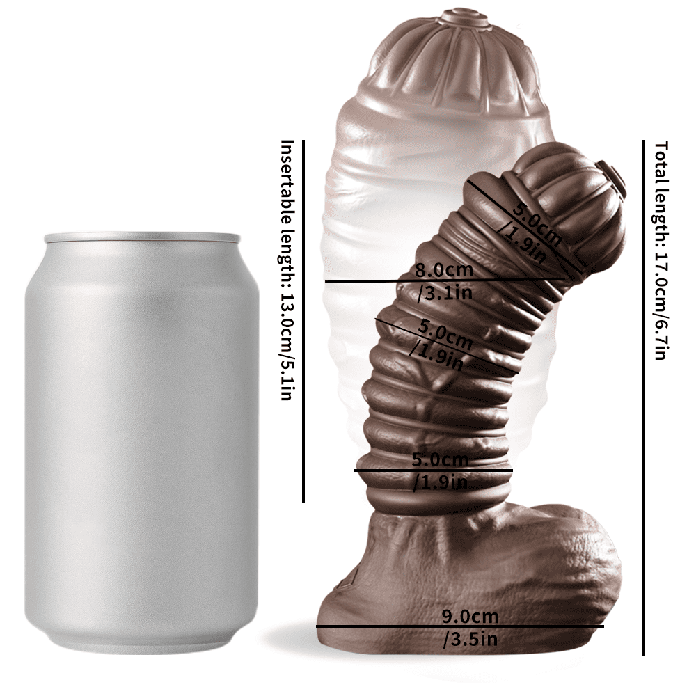 Xomiy Cageron - Inflatable Silicone Anal Plug - Expansion Plug