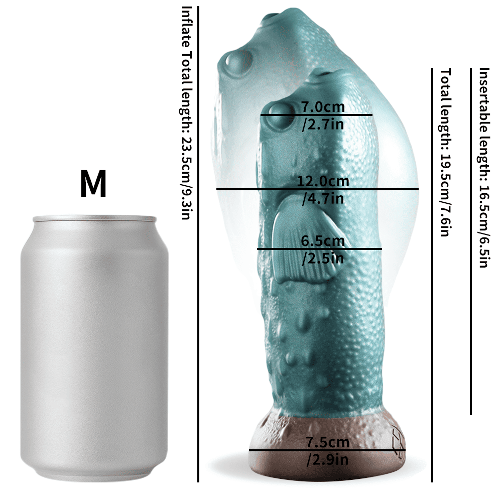 Xomiy Pufferfish - Inflatable Silicone Anal Plug - Expansion Plug