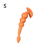 Silicone Anal Beads  - 3 Anal Balls With Tail - Anal Trainer