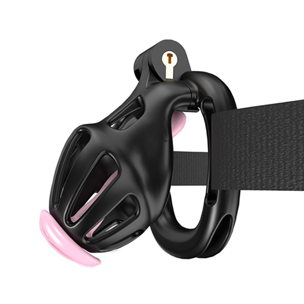 Damian - Chastity Cage With Belt