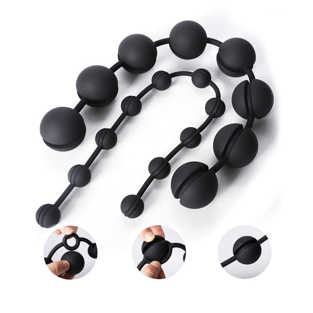 Anal Training Beads - Different Pleasure Sizes Anal Balls - Extreme Anal Expansion Sex Toys