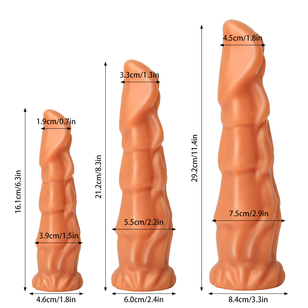 Anal Plug Silicone Lifelike Dildos Suction Cup Prostate Stimulation G-Spot Orgasm Toys