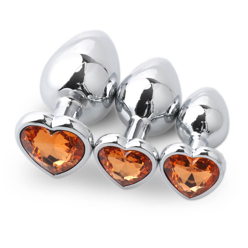 heart-metal-anal-plug-set-training-kit