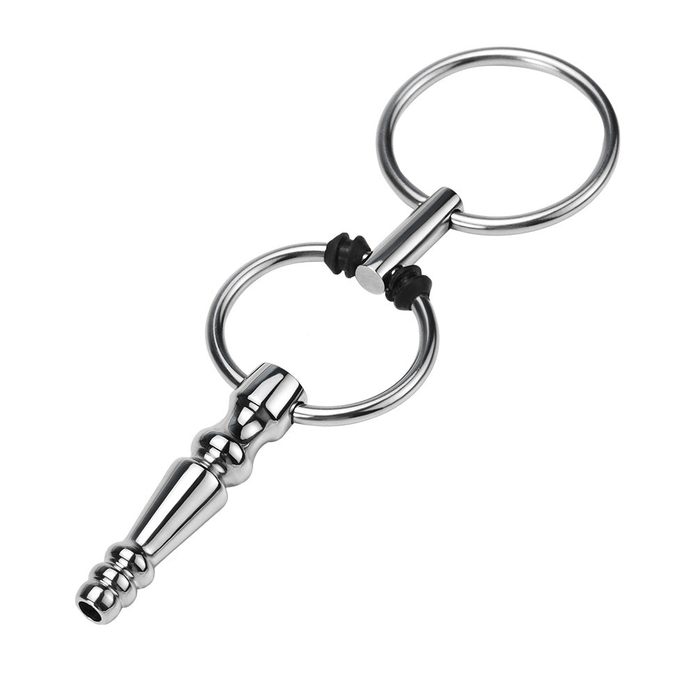 stainless-steel-hollow-penis-plug-with-twin-rings