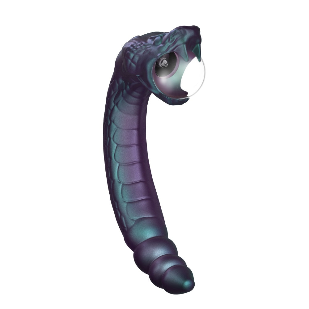 Temptasia Rattlesnake Dual-Ended Vibrator - Plasma Vibrator - Prostate & G Spot Stimulator