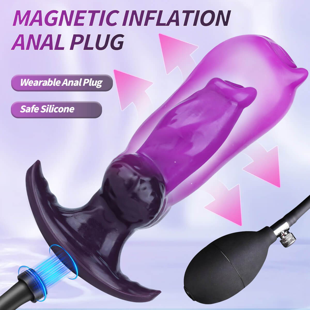Virella - Inflatable Anal Butt Plug