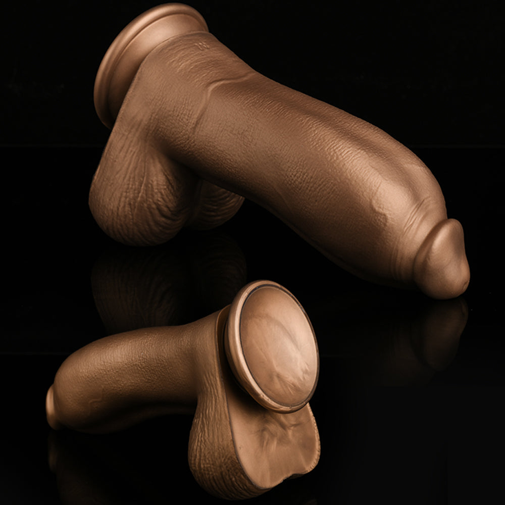 Giant Thick Dildos with Powerful Suction Cup Silicone Thick Dildos Anal Stimulation Prostate Massage with Testicles Sex Toys
