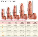 12_Inch_Realistic_Dildo_Extra_Thick_Silicone_Dildo_Venous_Dildo_with_Testicles_size chart
