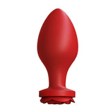 Plug anal rose en silicone - Stimulateur anal à tête conique - Kit d'entraînement anal multi-tailles