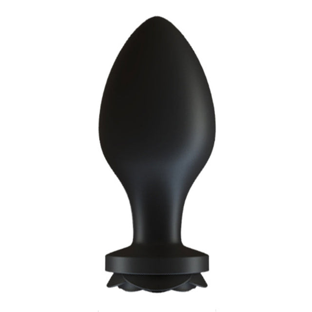 Plug anal rose en silicone - Stimulateur anal à tête conique - Kit d'entraînement anal multi-tailles