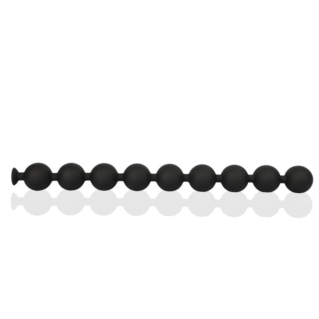 Perles anales de différentes tailles – Conception à 9 perles avec queue – Jouet anal confortable