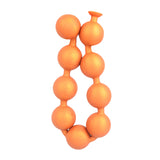 Soft Silicone Anal Beads - 9 Bead Anal Plug - Different Sizes of Anal Trainer