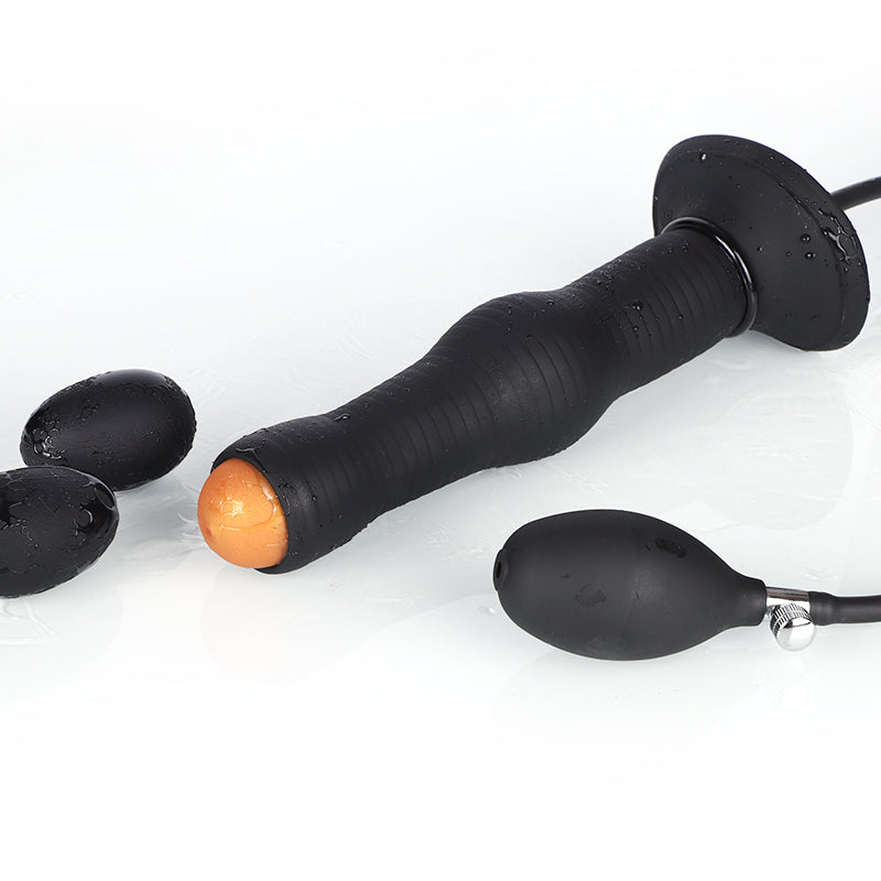 Ovipositeur gode-pompe pneumatique type ovipositeur jouet sexuel-oeufs de Kegel peut être porté à l'extérieur