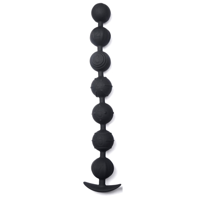 Graduated Scale Design Anal Beads - 7 Bead Anal Trainer - Different Pleasure Anal Toy