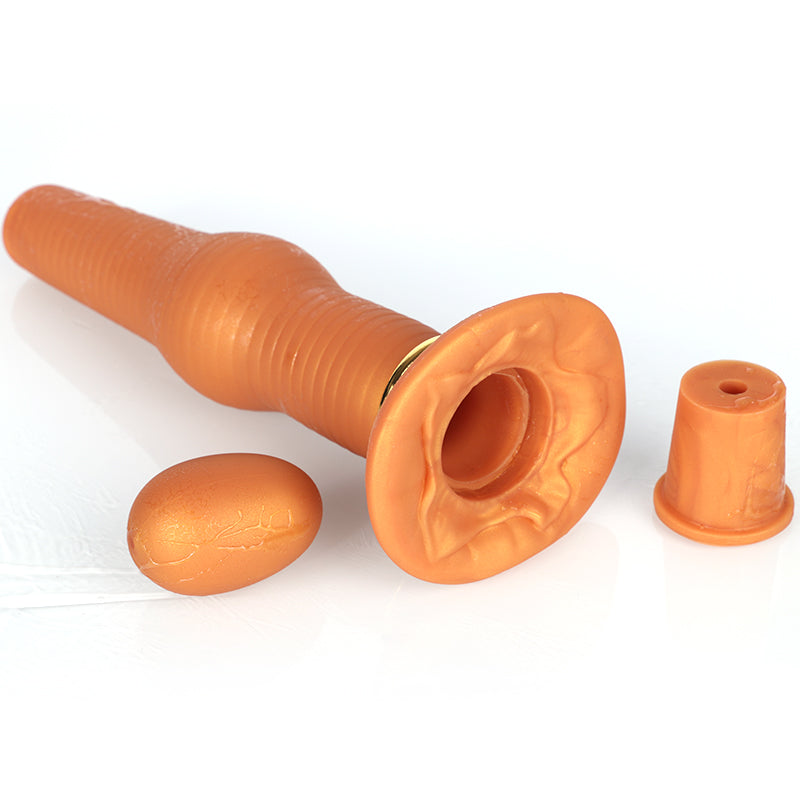 Ovipositeur gode-pompe pneumatique type ovipositeur jouet sexuel-oeufs de Kegel peut être porté à l'extérieur