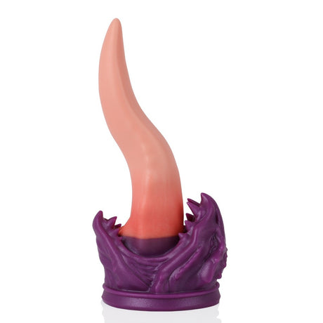 Nothosaur LADON'S TONGUE Fantasy Dildo Monster Dildo Dragon Dildo Pink Purple