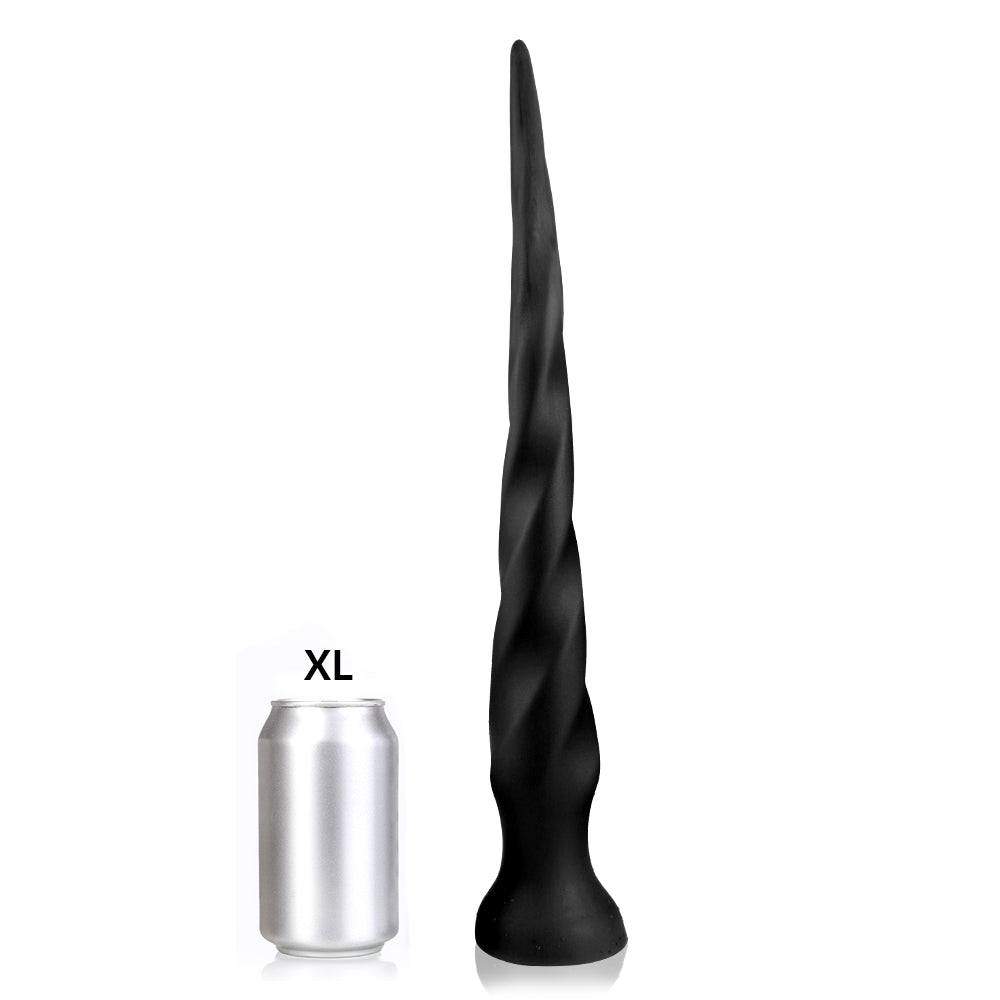Worm Deep Anal Plug Cone Tip Anal Dilator Sex Toys